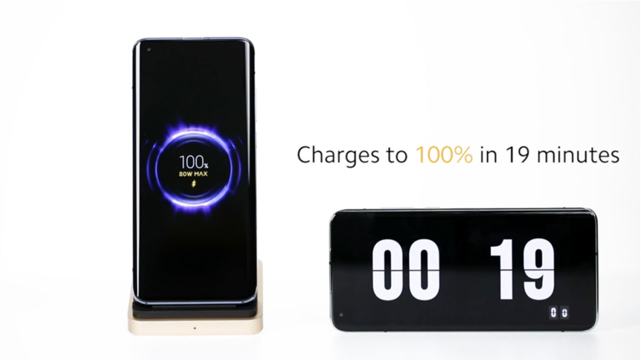Mi Wireless Charging, Xiaomi présente sa charge sans fil 80W