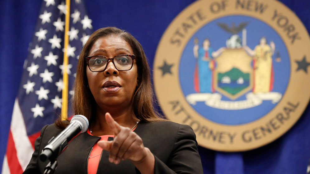 Procureur général de New York Letitia James