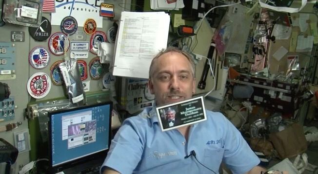 l'histoire de l'homme qui a apporté les cendres de Scotty à l'ISS