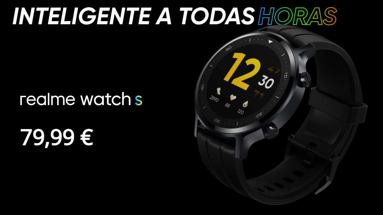La Realme Watch S est maintenant disponible en Espagne avec de nouvelles fonctions