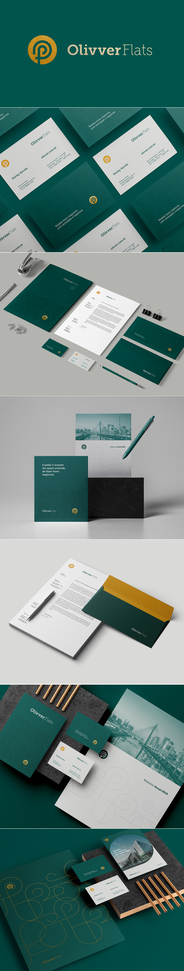 Branding: OLivver Flats Branding par John Dias