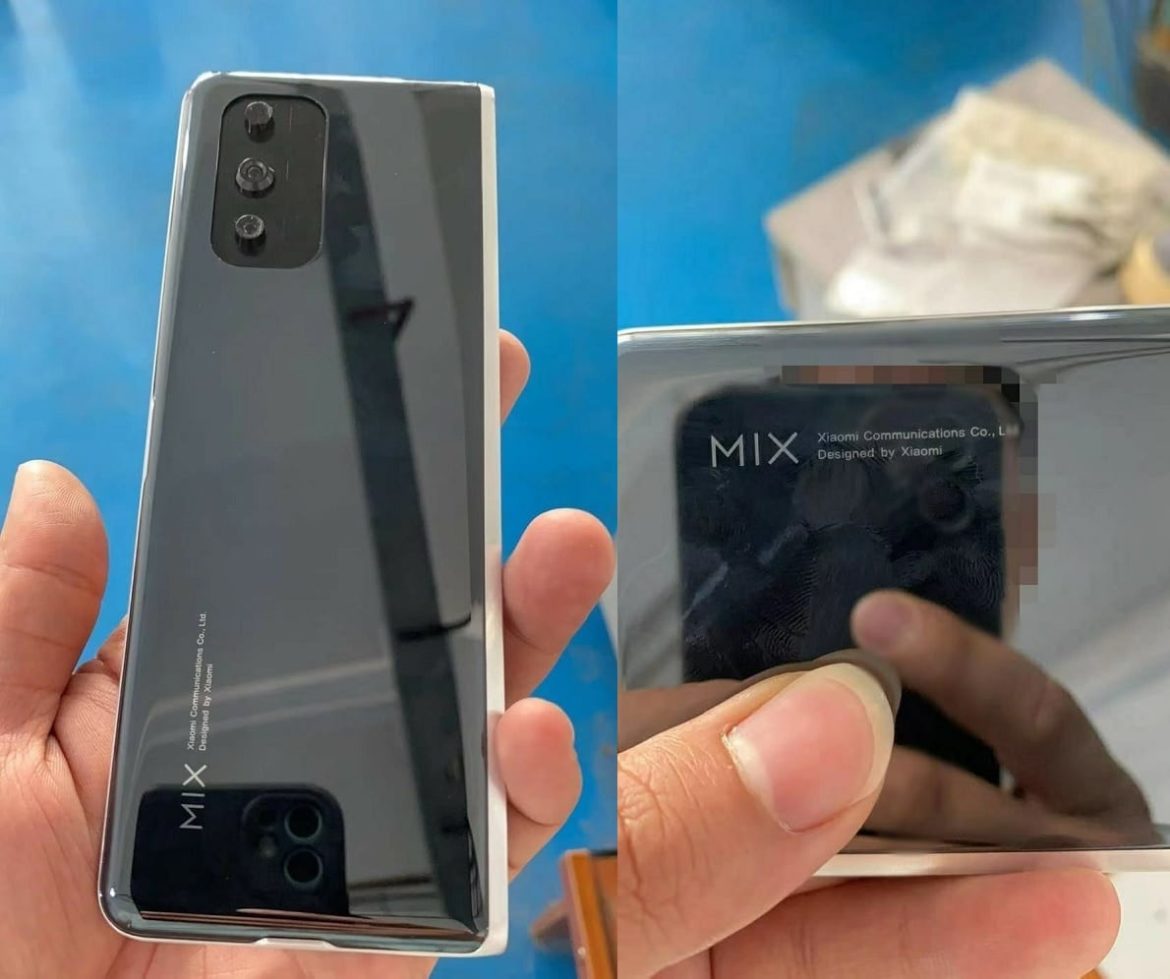 El Xiaomi Mi Mix 4 se inspiraría en el Samsung Galaxy Z Fold2 según fotos filtradas