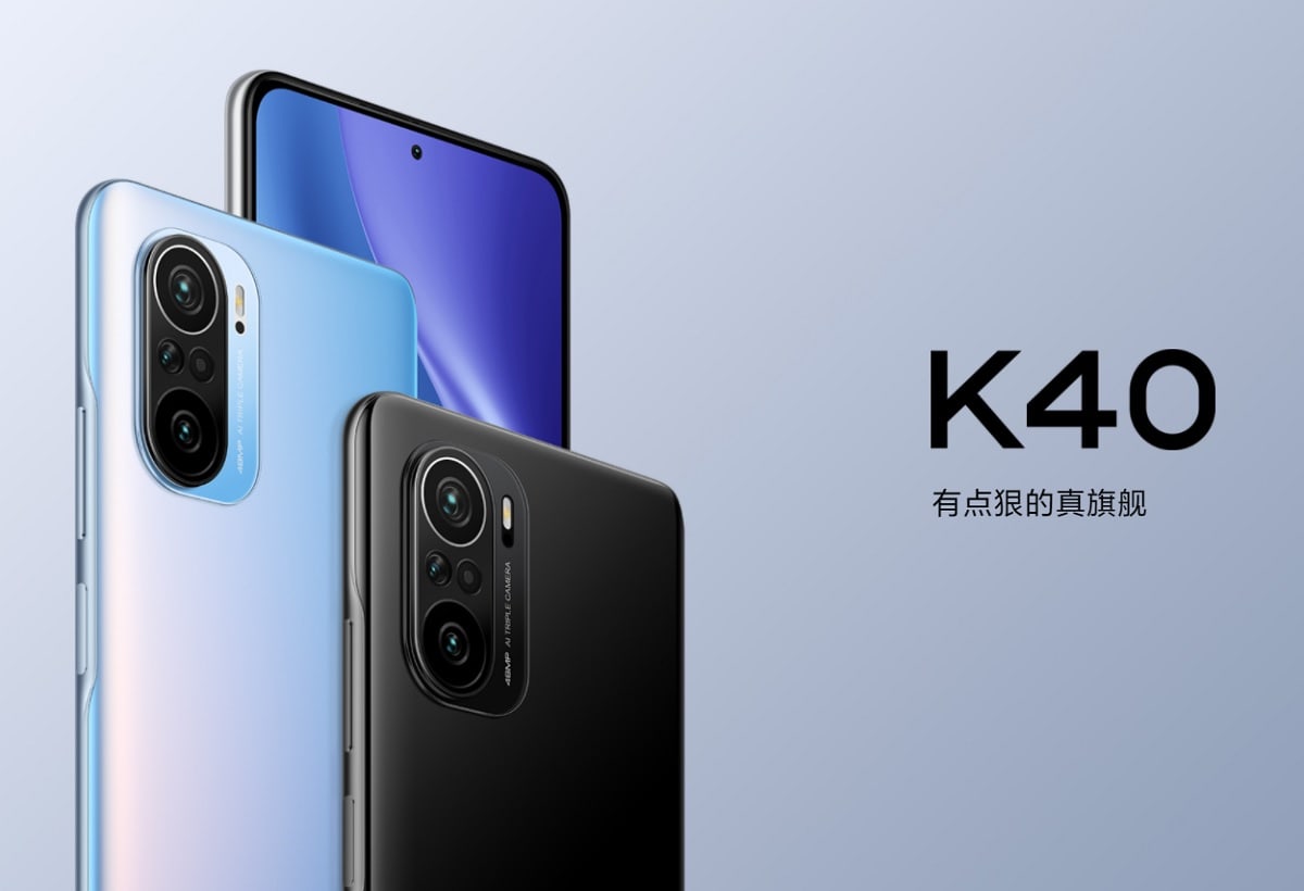 Rendu promotionnel officiel du Xiaomi Redmi K40.