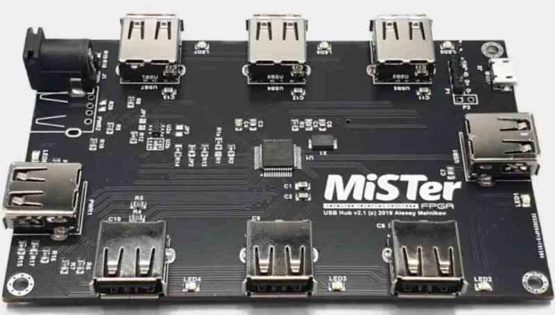 Hub USB MisterFPGA