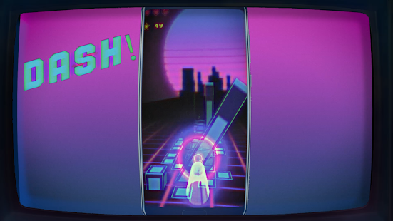 Mesh Dash: The Endless Bounce Capture d'écran
