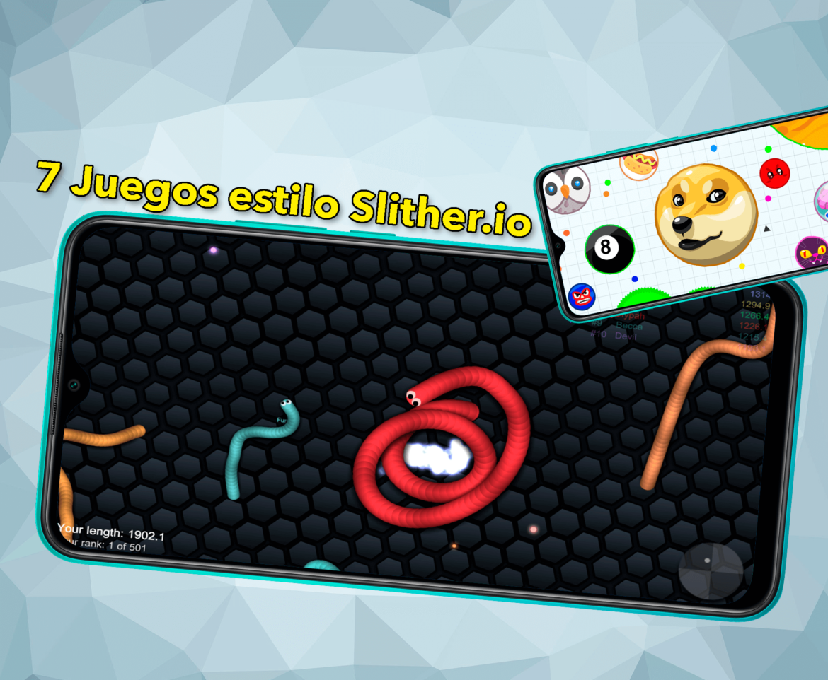 7 juegos estilo Slither.io para Android: gratis y muy adictivos