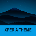 Thème Xperia - Fujiyama Night