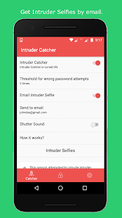 Intruder Catcher: écran de verrouillage et protection de l'application Capture d'écran