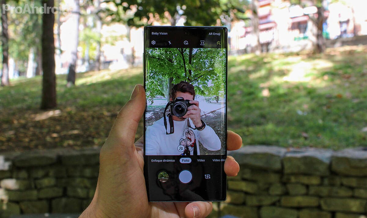 Selfie Samsung Galaxy Note 10