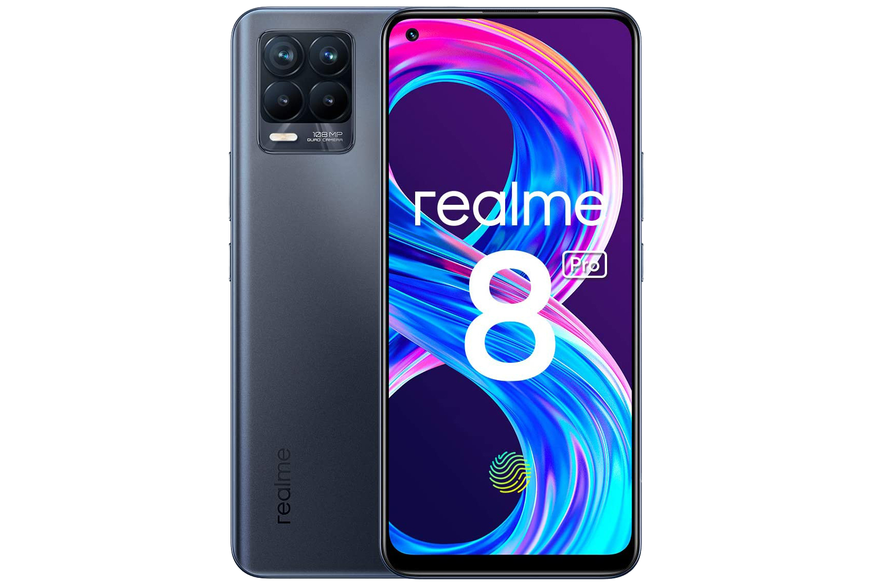 Realme 8 Pro sans arrière-plan