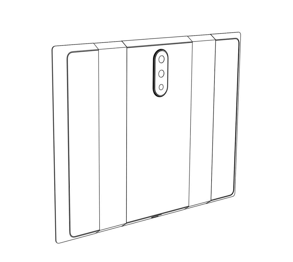 Brevet EUIPO avec le design dorsal pliable Xiaomi.