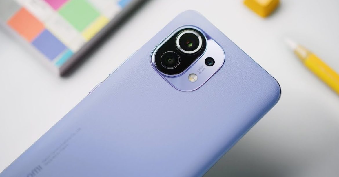 Xiaomi mi 11 morado