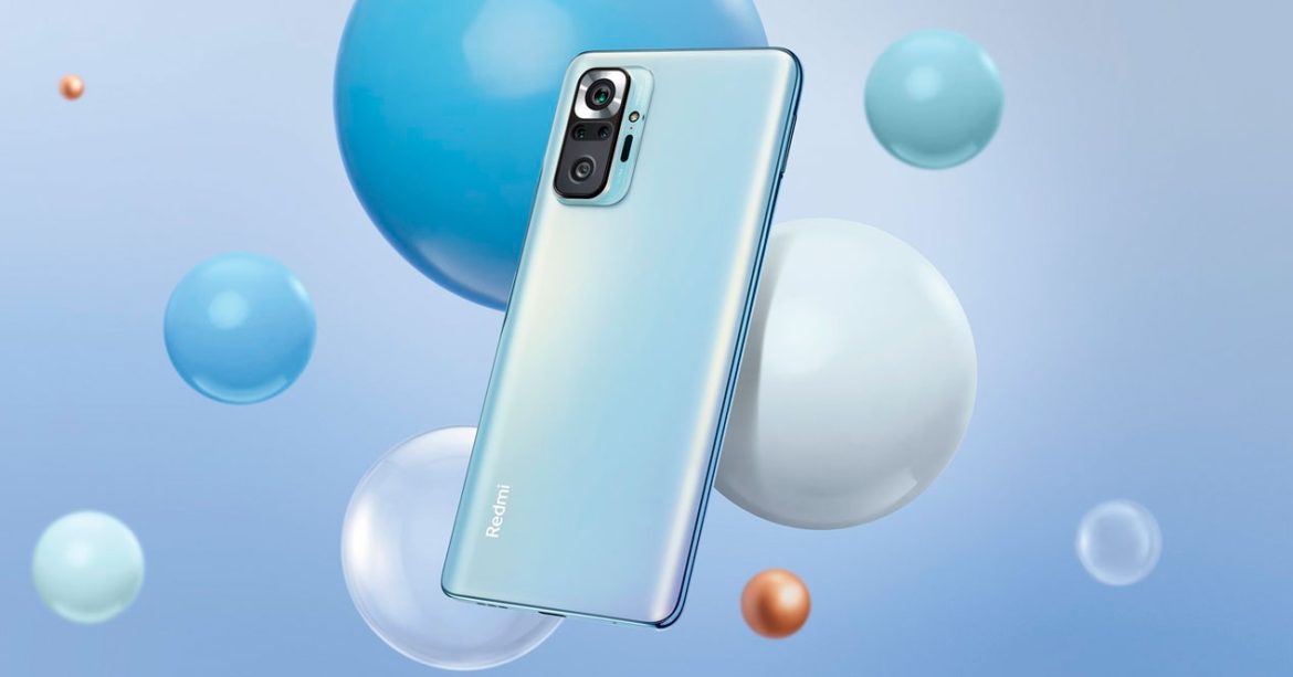 Redmi Note 10 Pro azul