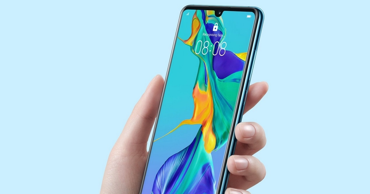 Huawei P30 en main