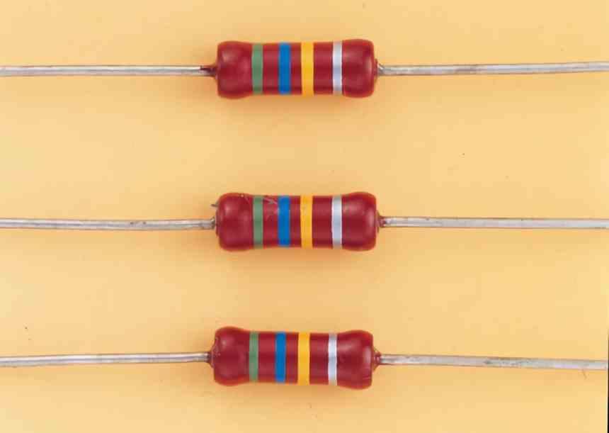 Résistances de circuit analogique