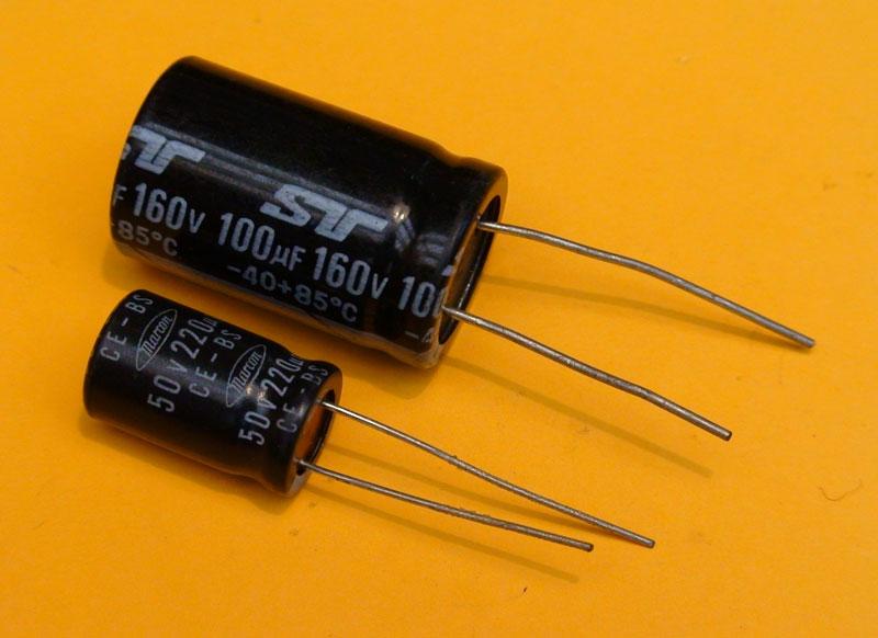 Condensateurs circuits analogiques