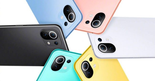 xiaomi mi 11 lite couleurs