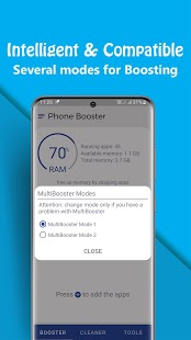 Phone Booster Pro - Forcer l'arrêt, Capture d'écran du Booster de vitesse