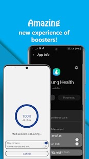 Phone Booster Pro - Forcer l'arrêt, Capture d'écran du Booster de vitesse