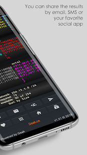 Capture d'écran du calculateur VLSM