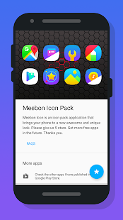 Meebon - Capture d'écran du pack d'icônes