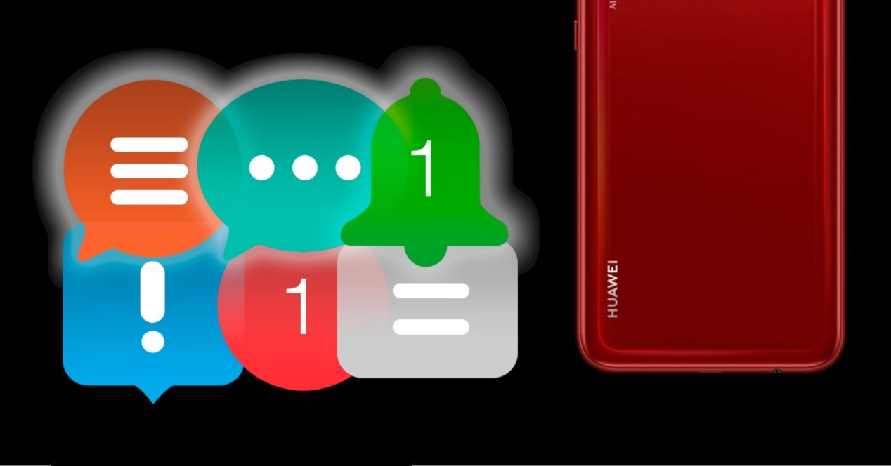 Notifications sur le mobile Huawei