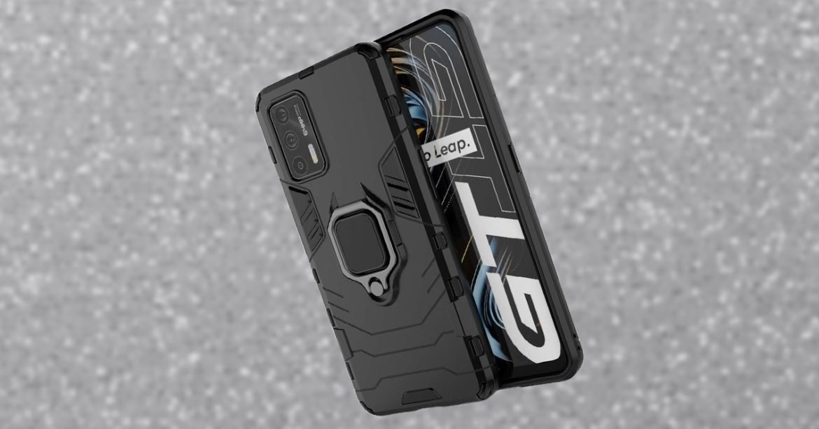 realme GT con funda