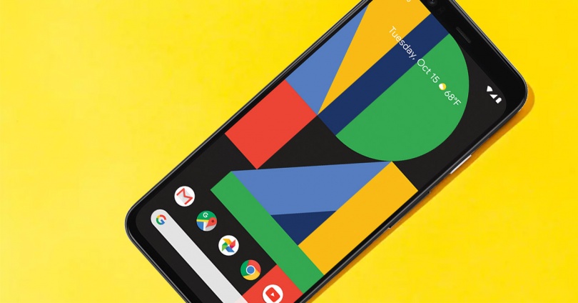 Google Pixel avec des applications