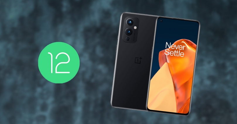 Android 12 dans le OnePlus 9