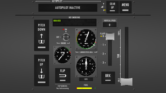 Simulateur de vol 2D - Simulation réaliste Capture d'écran