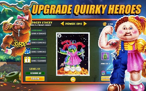 Garbage Pail Kids : Capture d'écran du jeu