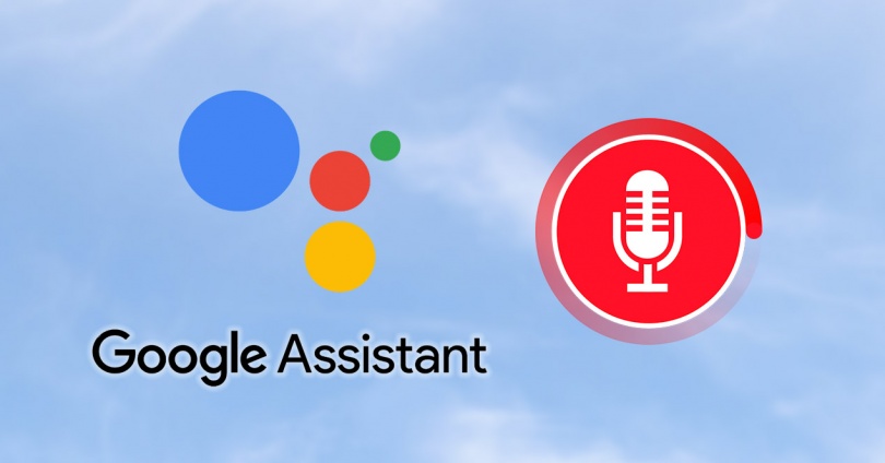 Enregistrement vocal de l'Assistant Google