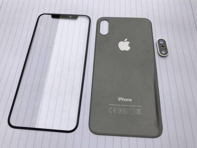Image de la coque, du cadre et de la protection arrière de l'iPhone 8 pour l'iPhone.