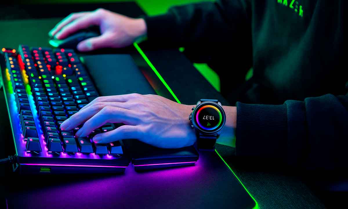 Razer X Fossil Gen 6 : une montre connectée très gamer