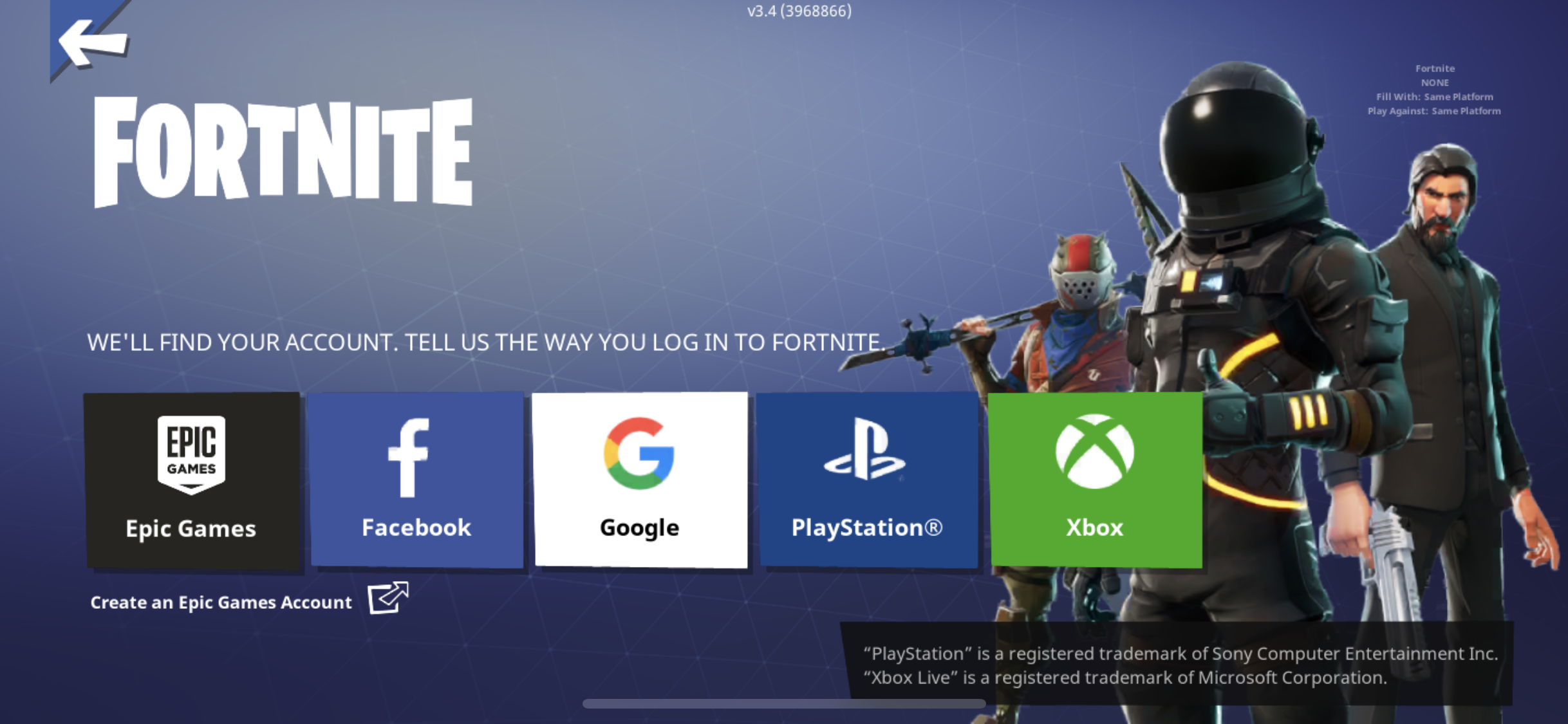 Can't login on Xbox Series X : r/FortNiteBR