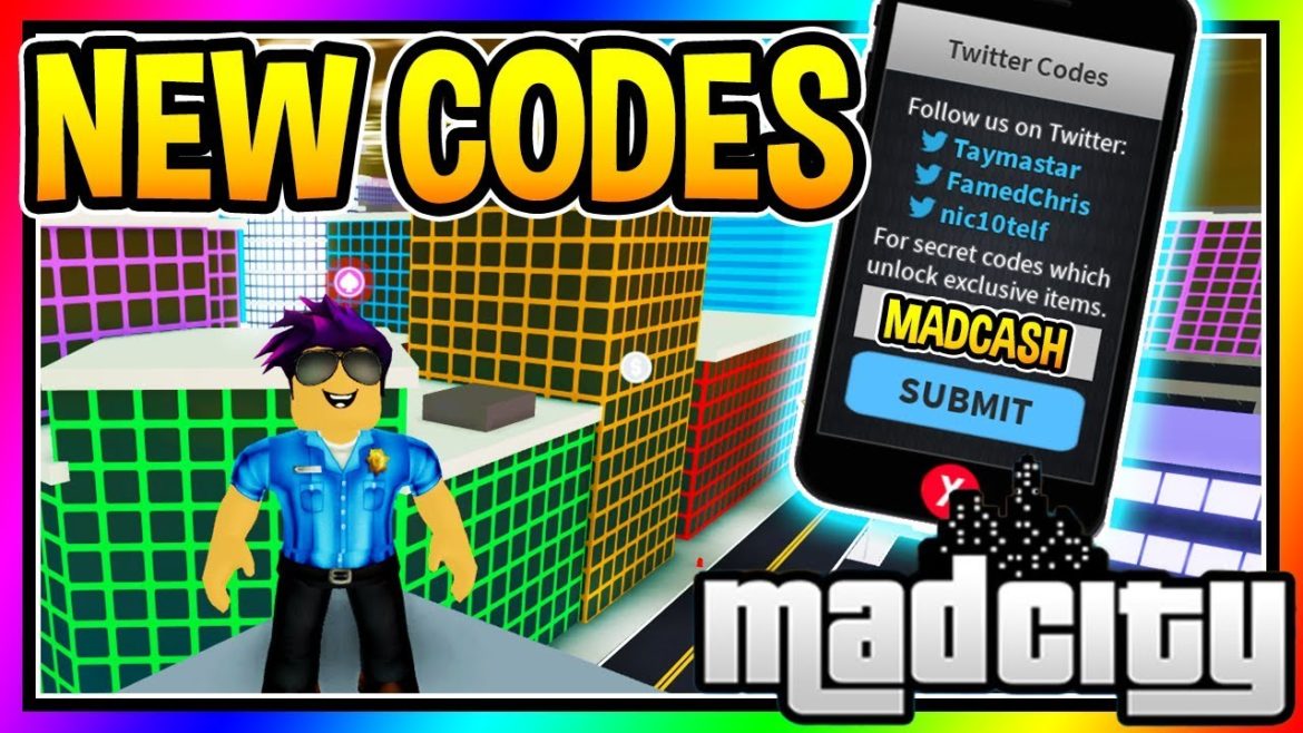 What is the new code in Mad City Roblox?