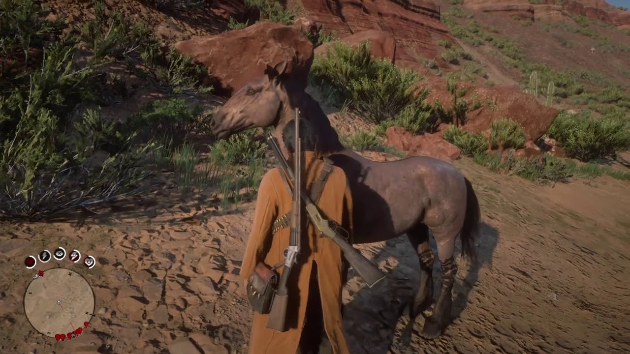 Localização 2 Cavalos Mustangue em Red Dead Redemption 2 #reddeadredem