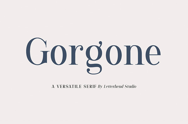 Gorgone Serif Police Gratuite