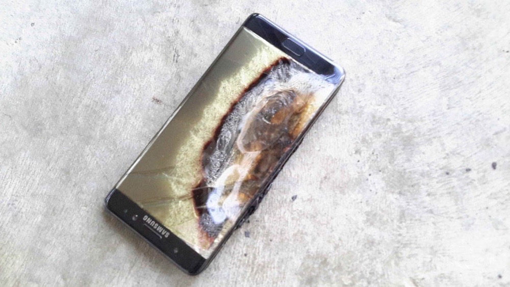 Galaxy Note 7 éclaté