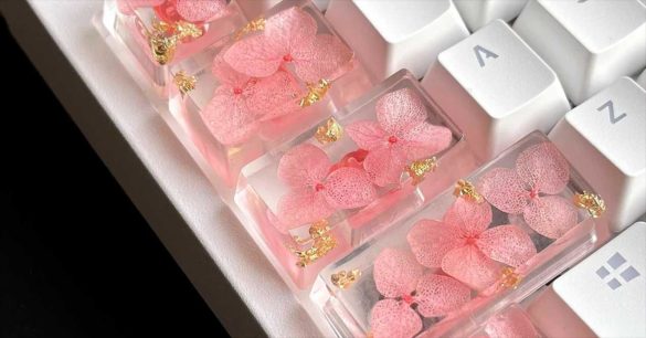 clavier-fleurs-personnalisées
