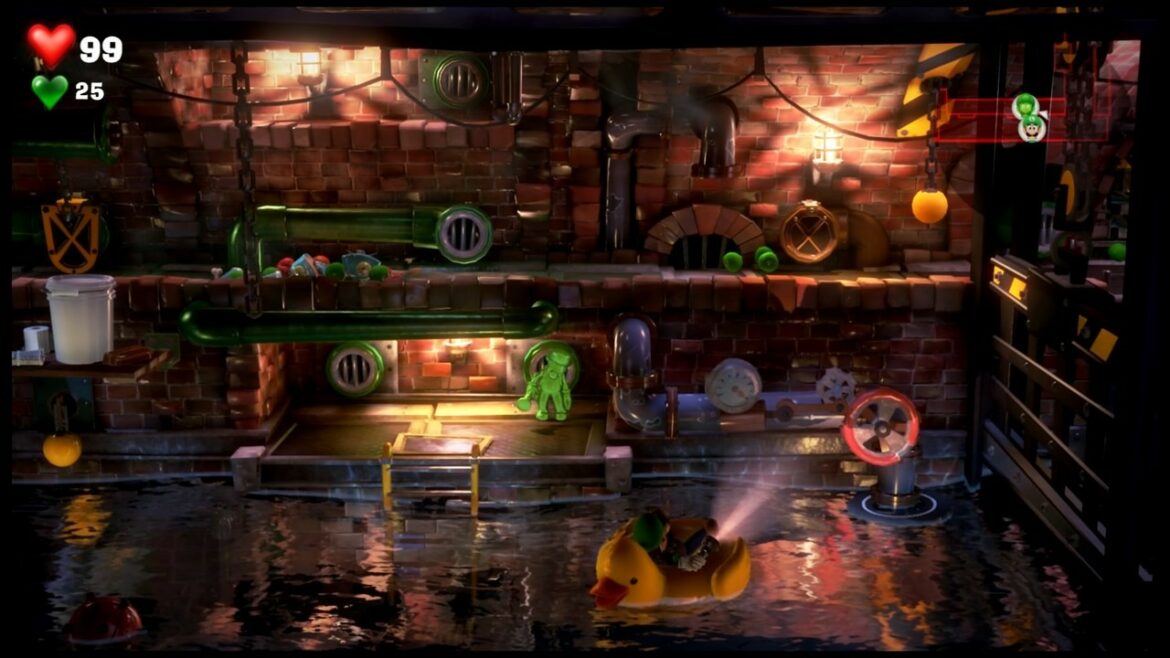 Comment sortir de l étage b2 Luigi Mansion 3 ?