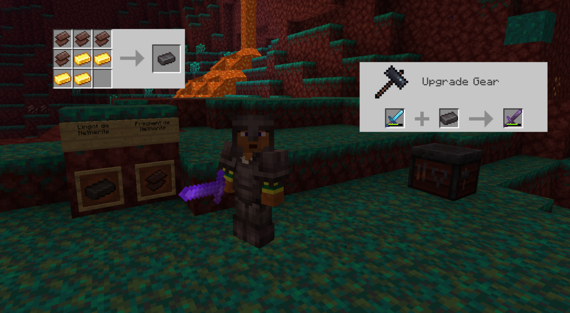 Quelle hauteur Netherite ?