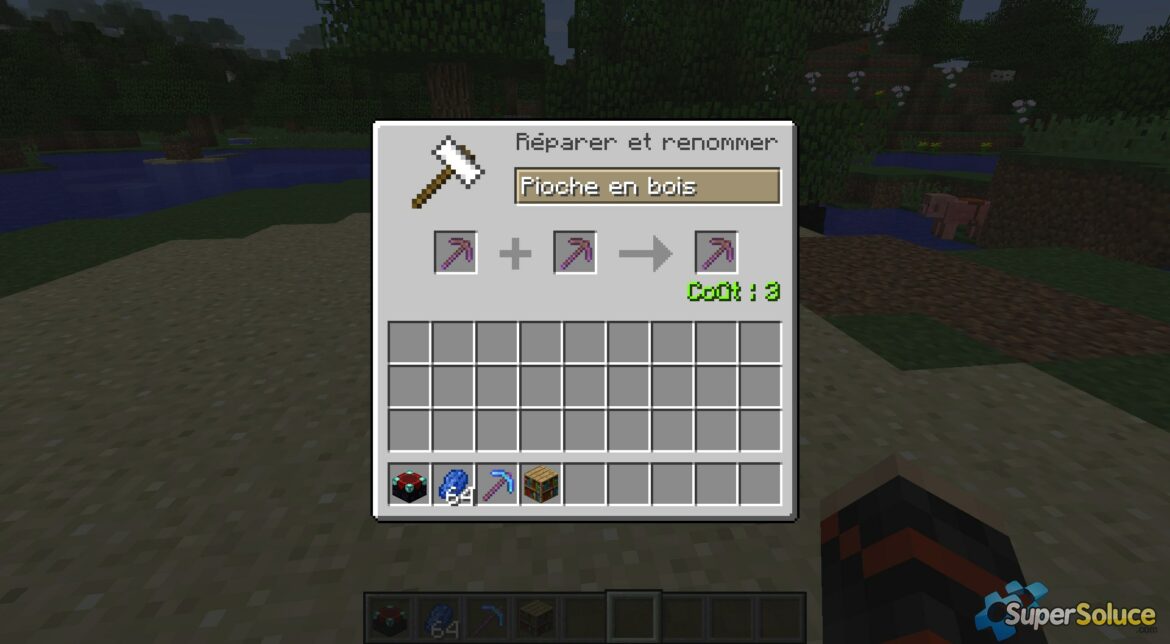 Comment se servir d'une table d'enchantement sur Minecraft ?