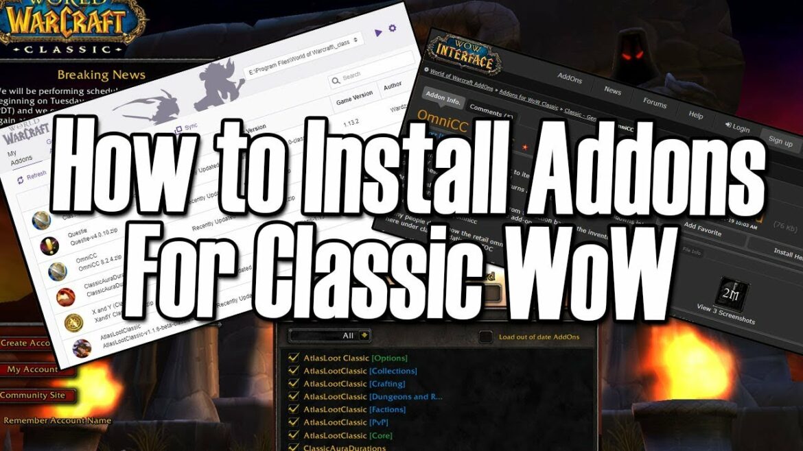 Why Are My AddOns Not Showing Up In WoW Classic? – SOS Ordinateurs ...