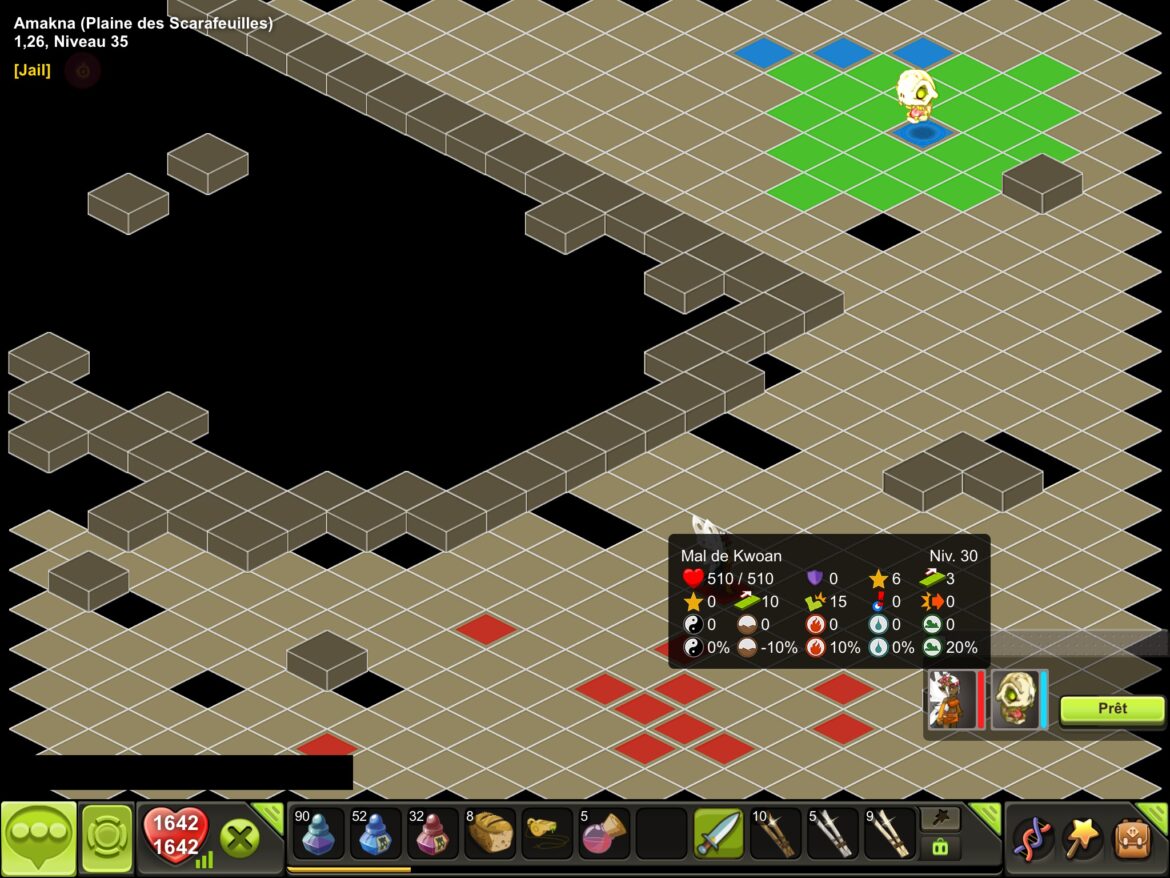 Comment activer les mécanisme dans le Gouffre ?