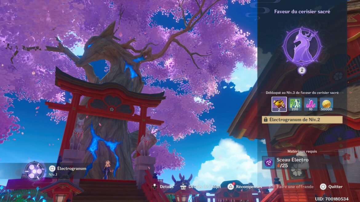 Où sont trouvent les 3 Sceaux Genshin impact ?