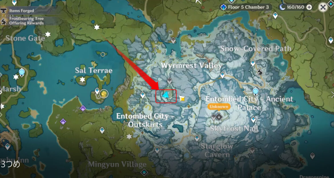 Comment réussir la quête La créature des montagnes ?