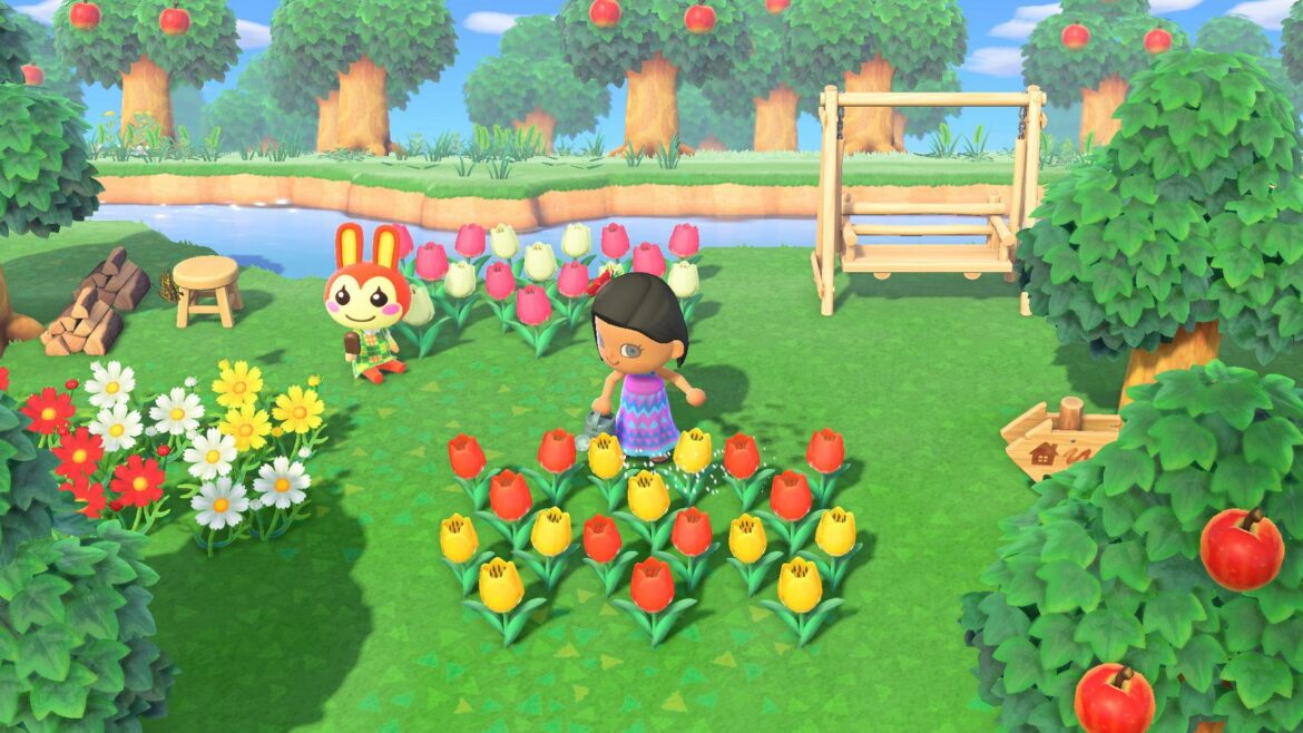 Comment faire des fleurs en or ACNH ?
