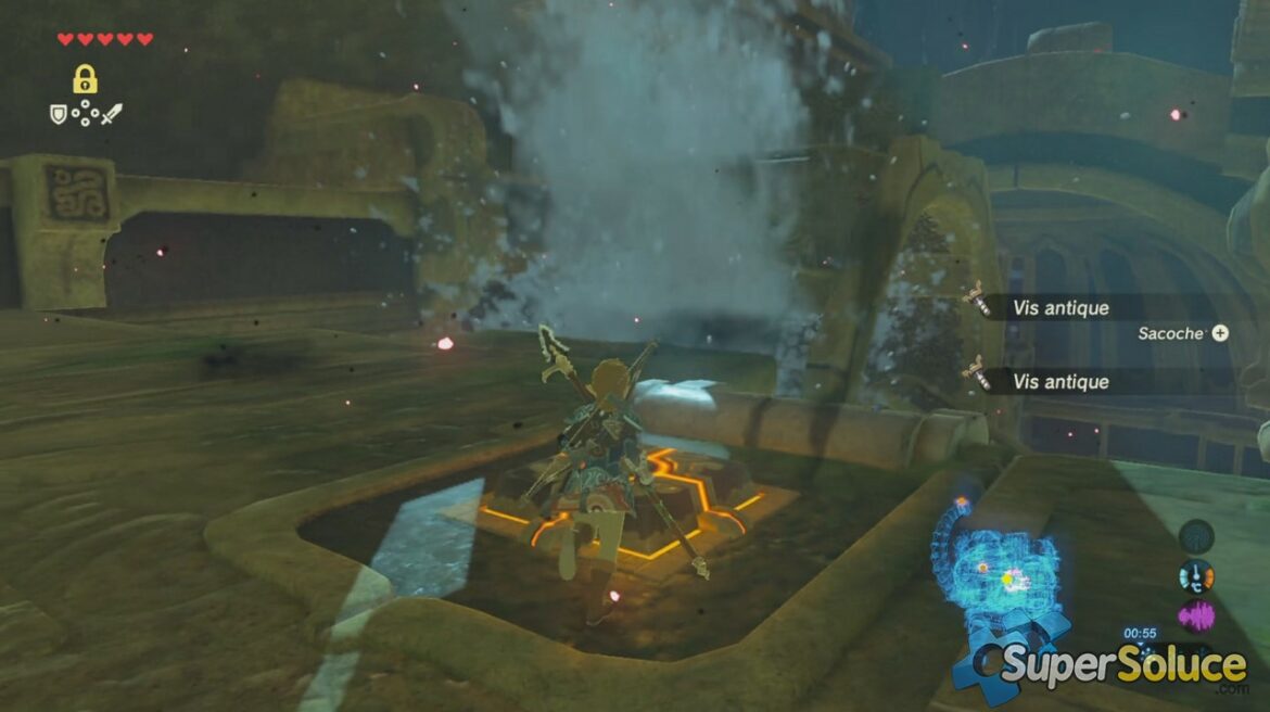 Comment eviter les bloc de glace Zelda ?