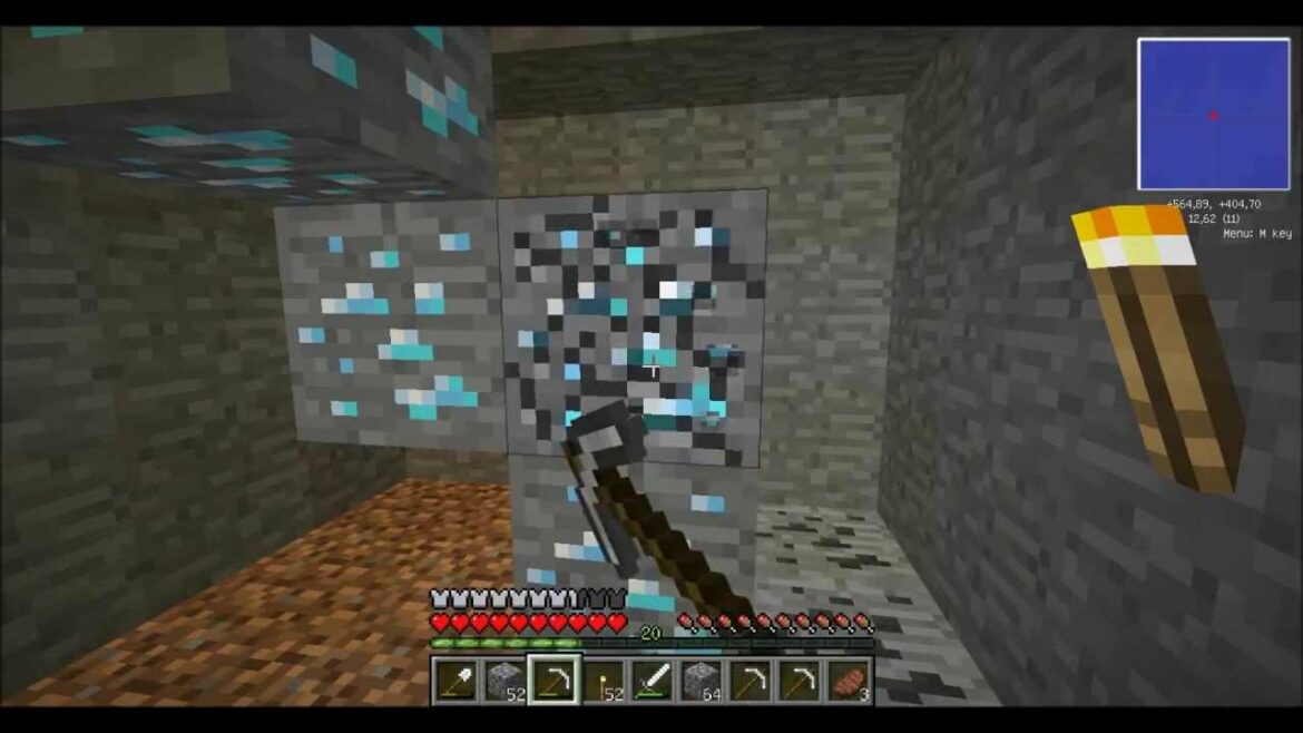 Où trouver des diamants Minecraft 118 ?
